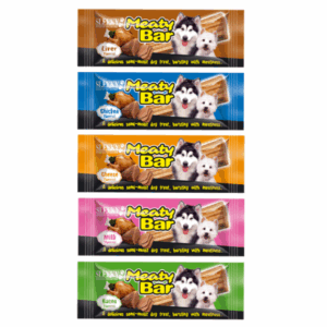 Meaty Bar - barre carnée, au fromage et au lait pour chien - Assortiment de 6 saveurs – Image 1